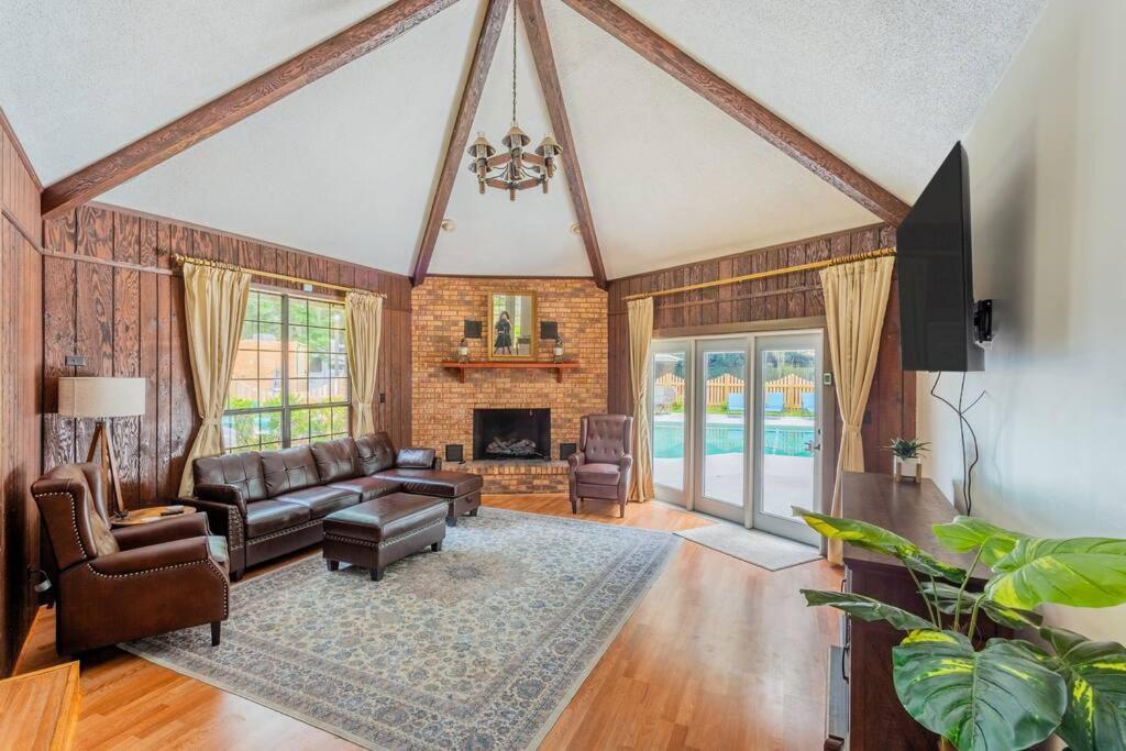 Golden Isles Lrge Home- Huge Pool, Hot Tub, Game Rm Brunswick Esterno foto